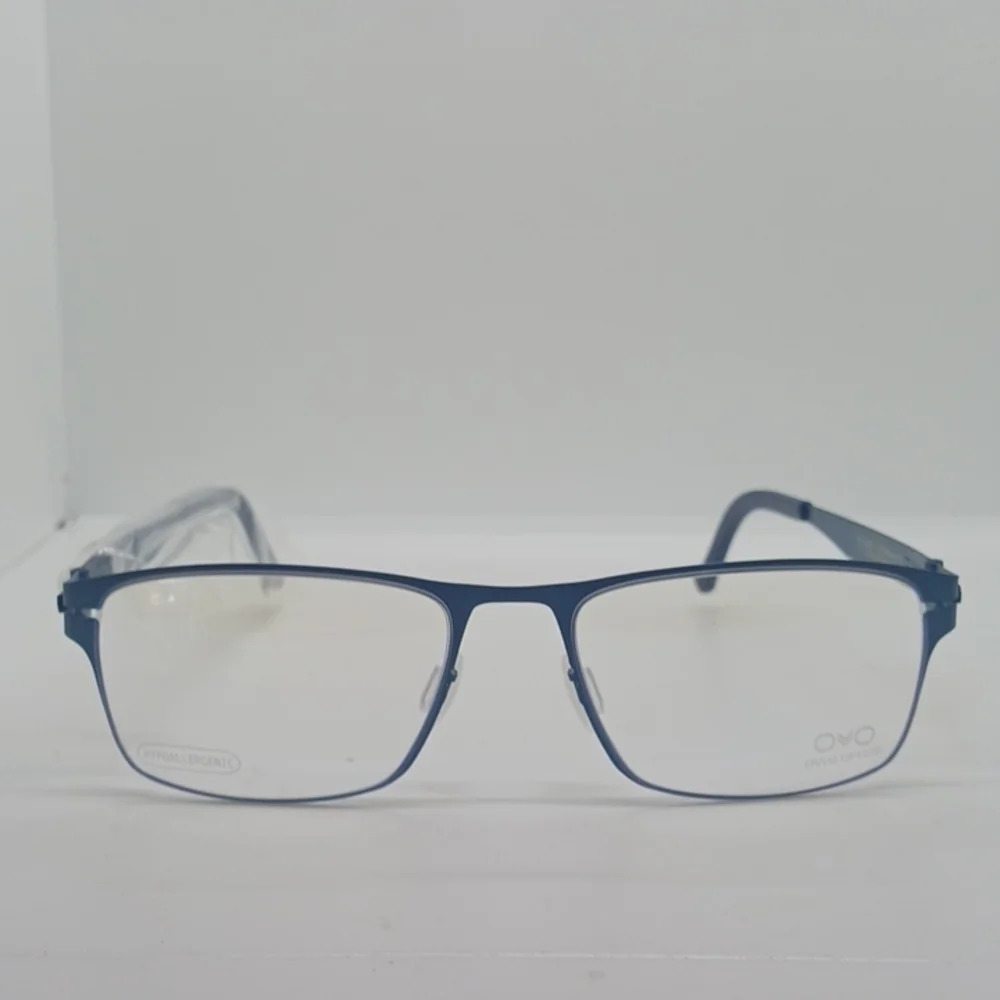 NWT MEN'S OVO OPTICS EYEGLASS FRAMES 2880 BLUE